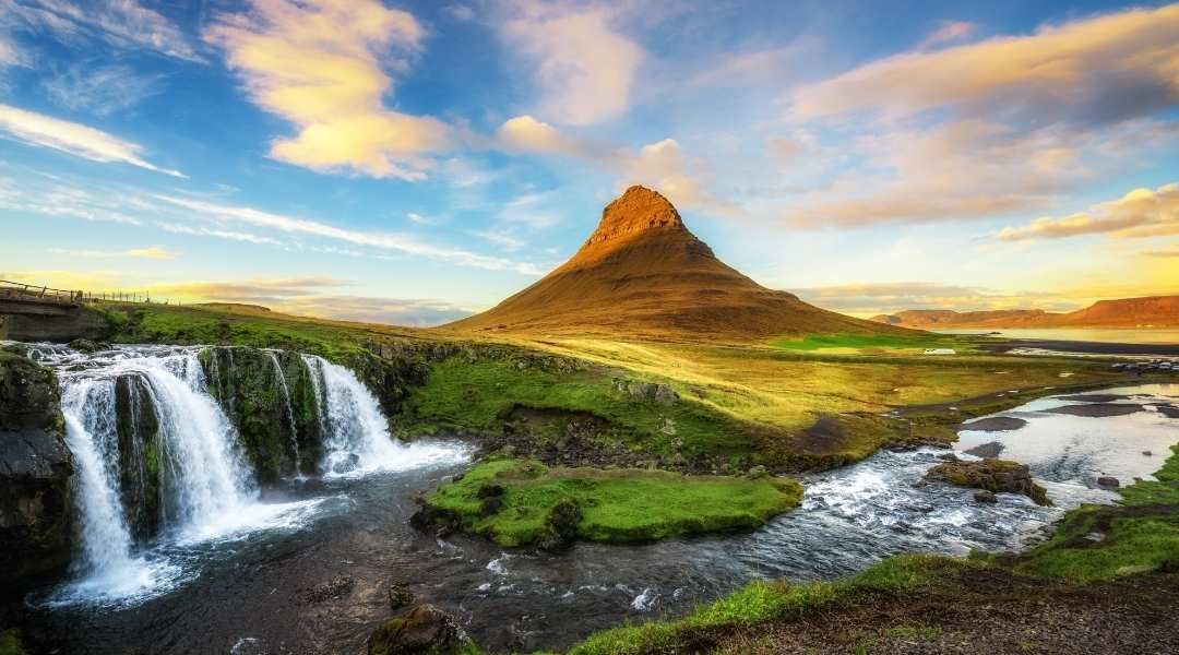 Reykjavik Iceland Waterfalls